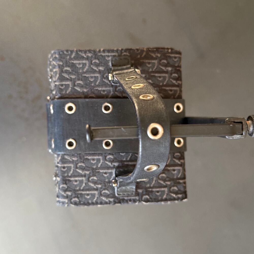 Christian Dior Y2k Galliano Diorissimo Canvas Str… - image 8